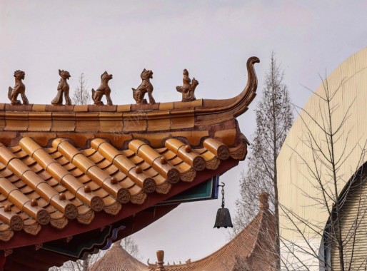 中式建筑摄影图片