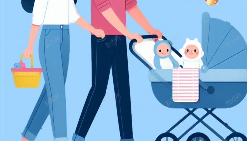 简约母婴馆促销海报psd_新图网 https://ixintu.com 促销 原创海报 婴儿用品 母婴 母婴用品 海报 简约