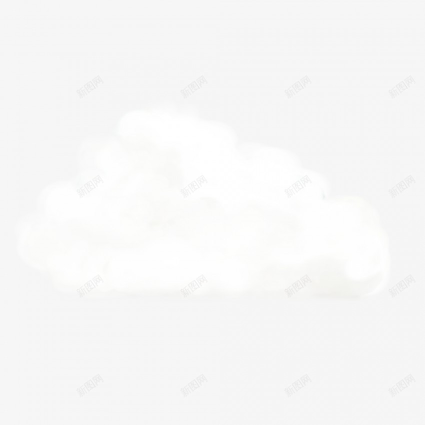 白色卡通插画装饰云朵云雾浮云元素png免抠素材_新图网 https://ixintu.com 白色云朵 白色云雾 白色云 白云 白云元素 白云素材 白云装饰