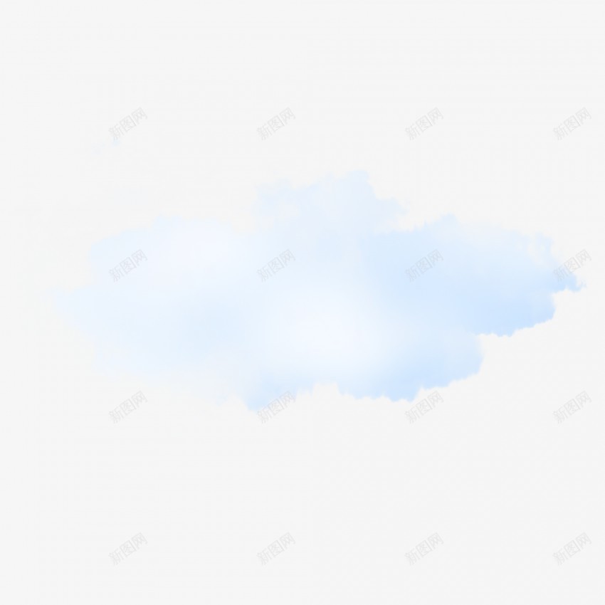 蓝色卡通插画装饰云朵云雾浮云元素png免抠素材_新图网 https://ixintu.com 蓝色云 蓝色云朵 云朵元素 云朵素材 云朵插画 插画云朵 插画云纹 云雾