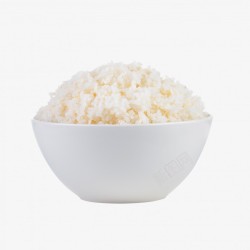 一碗泰国米饭一碗香喷喷的白米饭高清图片