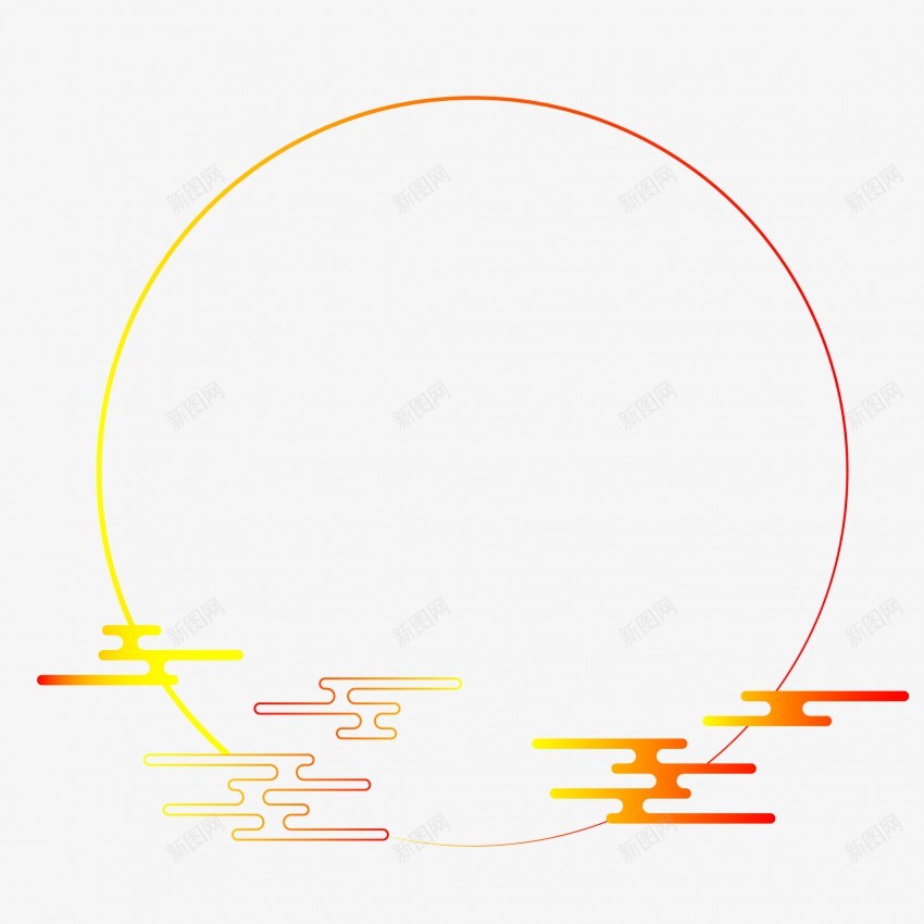 标题中国风边框png免抠素材_新图网 https://ixintu.com 标题素材 中国风边框 国潮边框 古风边框 边框素材 线框