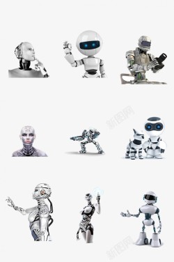 科技机器人免抠元素素材高清图片