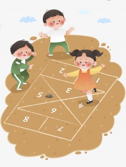 跳格子素材
