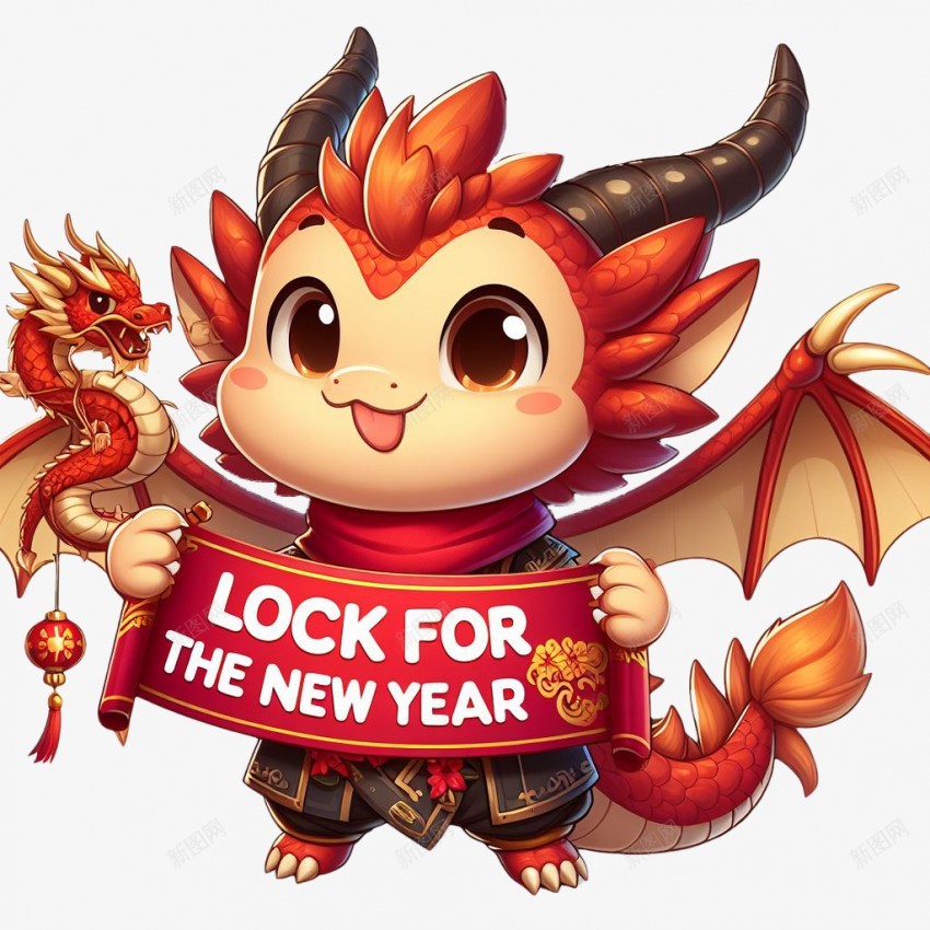 新年好运可爱卡通龙png免抠素材_新图网 https://ixintu.com 2024 新年快乐 2024 新年元素 2024龙 卡通龙 可爱 萌龙 龙 新年好运 可爱卡通龙