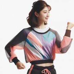 做运动的女孩素材