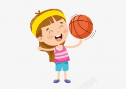 儿童篮球体育高清图片