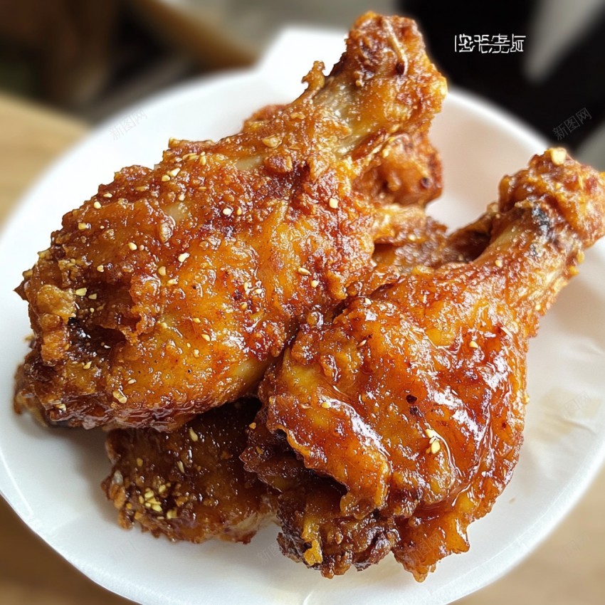 香酥鸡腿png免抠素材_新图网 https://ixintu.com 炸鸡 鸡腿 炸鸡腿