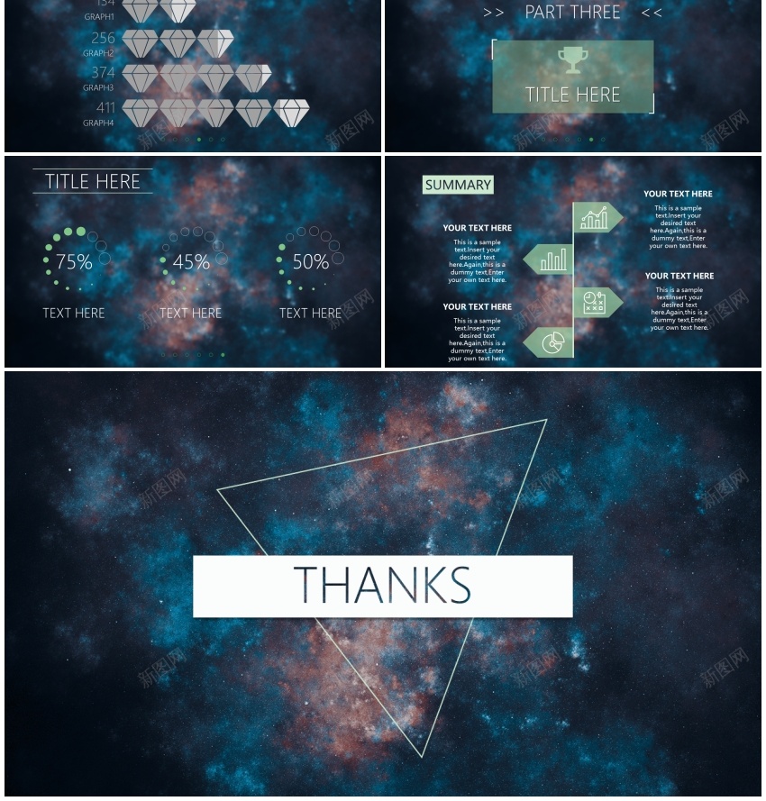 星光熠熠(成果汇报）PPT模板_新图网 https://ixintu.com 成果 星光 汇报 熠熠