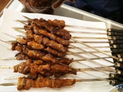 新疆肉囊烧烤美食高清图片