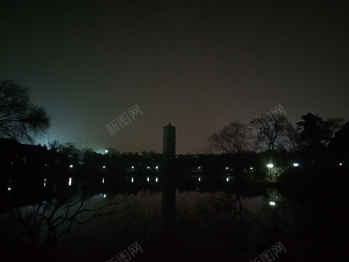 城市夜景摄影图片