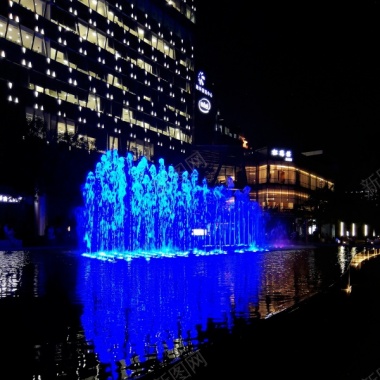 城市夜景摄影图片