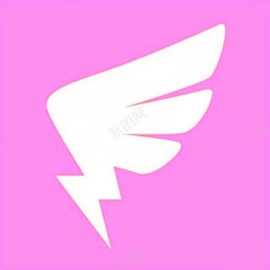 钉钉粉色logo背景