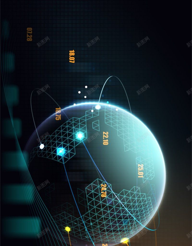 科技数据图表背景科技背景jpg设计背景_新图网 https://ixintu.com 科技数据图表背景 科技背景