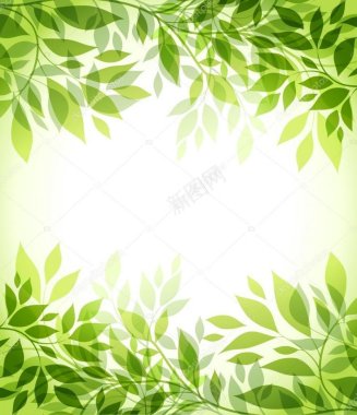 绿色片材与抽象背景装饰背景