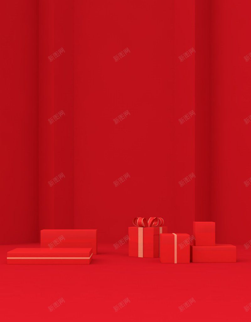 礼盒红色背景750x1200背jpg设计背景_新图网 https://ixintu.com 礼盒红色背景750x1200 背景肌理