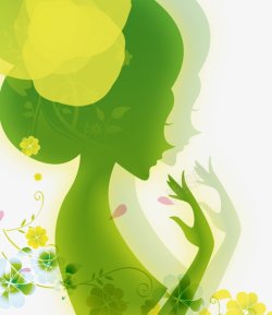 新春上新品绿色自然春天灬小狮子灬透明背景背景透素材