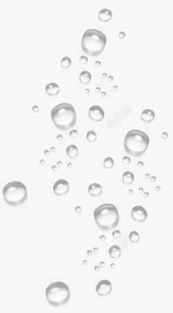 雨滴水滴水珠素材素材