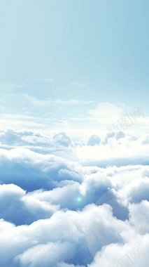 云层背景免费H5背景背景