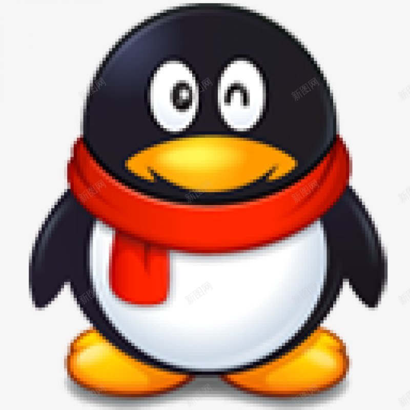 腾讯QQ企鹅LOGO图标png免抠素材_新图网 https://ixintu.com 腾讯QQ企鹅LOGO图标