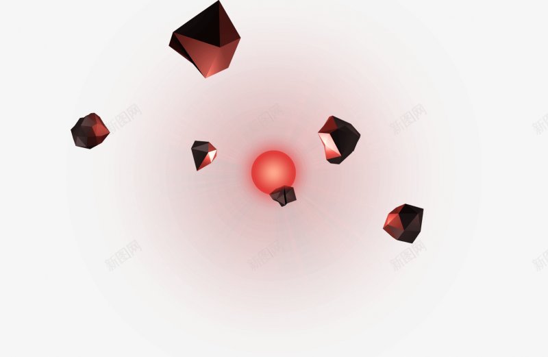 活动合成元素png免抠素材_新图网 https://ixintu.com 活动 元素 动态漂浮 合成元素 彩色礼盒 促销 红色 几何 立体 效果 装饰 节日元素