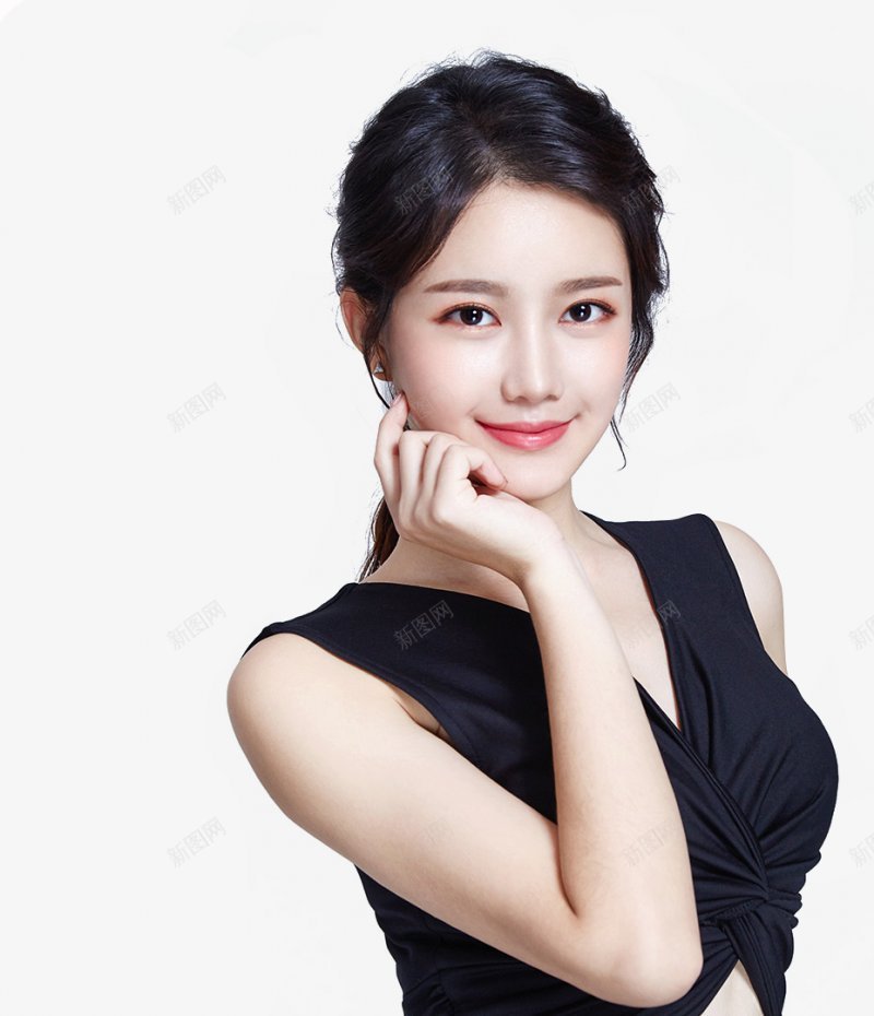 韩国模特模特关注不断更新中医美模特化妆品模特彩妆模png免抠素材_新图网 https://ixintu.com 关注就对了 来不及解释了 模特 韩国模特