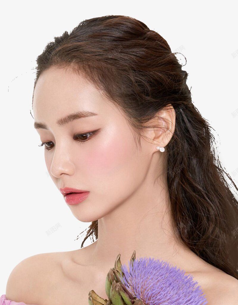 日韩模特模特关注不断更新中医美模特化妆品模特彩妆模png免抠素材_新图网 https://ixintu.com 关注就对了 日韩模特 来不及解释了 模特
