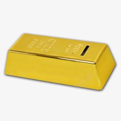 金银珠宝财富宝藏灬小狮子灬金色金币金条金色金属金子素材