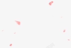 卡通樱花瓣漂浮的粉色花瓣图片高清图片