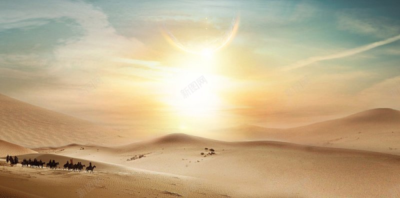沙漠太阳背景图风景光线jpg设计背景_新图网 https://ixintu.com 光线 沙漠太阳背景图 风景 高清图片