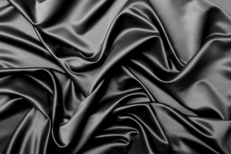黑色丝绸质感布料背景图背景jpg设计背景_新图网 https://ixintu.com 背景