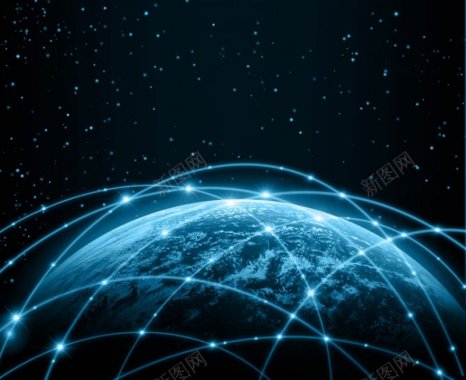 编号114全球世界企业商务互联网背景图海报P背景