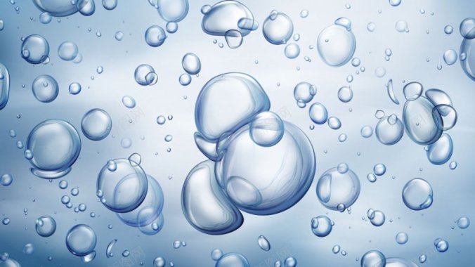 水珠泡沫背景图片微元素背景