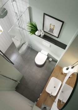 卫生间淋浴房现代简约浴室洗浴浴缸淋浴卫生间场景背景更多高清图片
