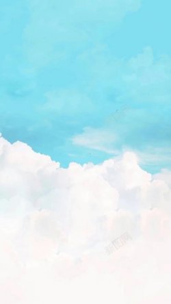 大海桌面背景614壁纸背景图原图蓝天白云大海舒服桌面壁纸高清图片
