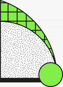 孟菲斯风格几何图形118几何图形点线面素材