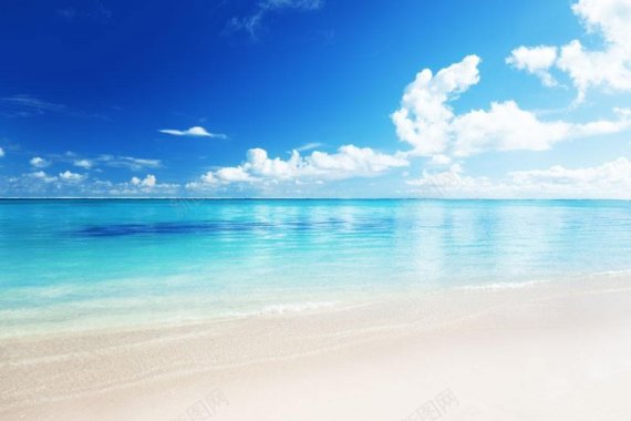 沙滩海滩夏日背景图背景背景