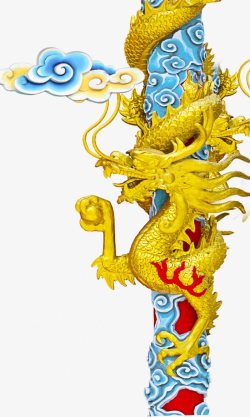 九龙戏珠金色的龙尊贵奢华帝王风范金龙图金色龙中国风龙浮雕双高清图片
