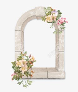 门框花花门框余人白高清图片