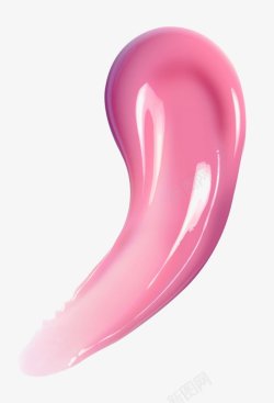 粉色牙膏粉色乳液化妆品透明元素高清图片