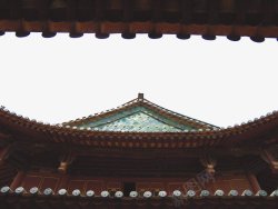 中国风bannerPNG图屋檐古建筑屋檐庙宇房子近景中国实物实物中国中国风图图标高清图片