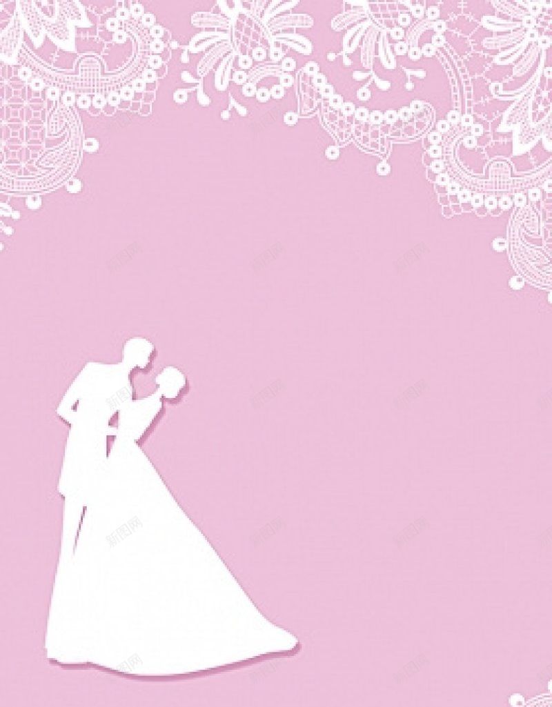 粉色婚礼迎宾水牌海报免费H5jpg设计背景_新图网 https://ixintu.com 免费H5 粉色婚礼迎宾水牌海报