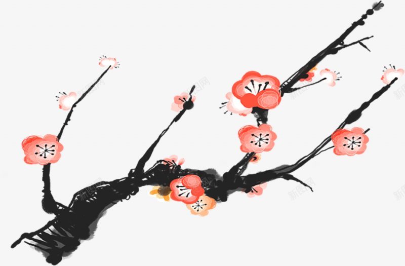梅花古风工笔画梅花树梅花鹿扇子中国风梅花中国风图标png_新图网 https://ixintu.com dianjineng 中国风 古风 工笔画 扇子 梅花 梅花树 梅花鹿 点技能 设计
