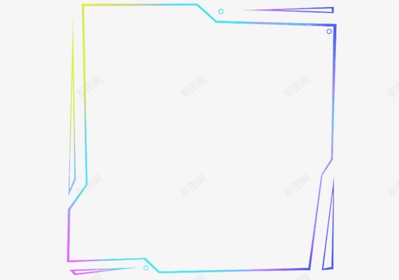 人工智能科技框有新视觉png免抠素材_新图网 https://ixintu.com 人工智能科技框 有新视觉