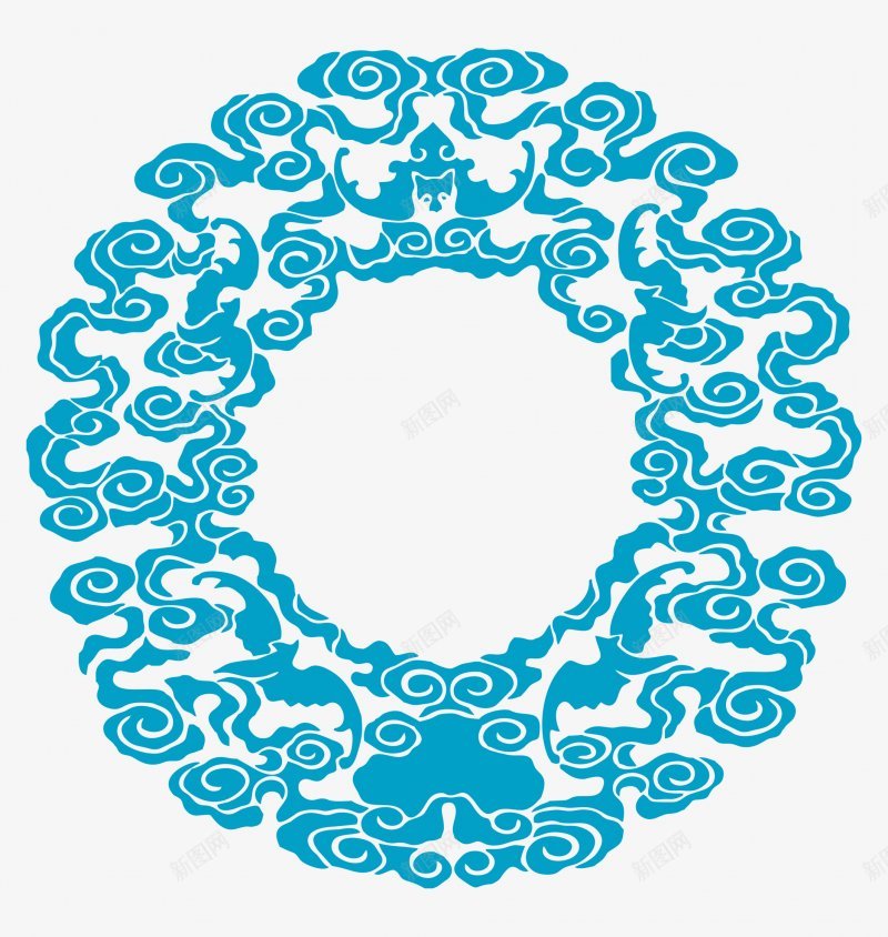 中国中国剪纸花纹边框png免抠素材_新图网 https://ixintu.com 中国 剪纸 花纹 边框