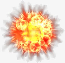 爆炸冰块爆炸的火光光效海报觅51yuansucom光效高清图片