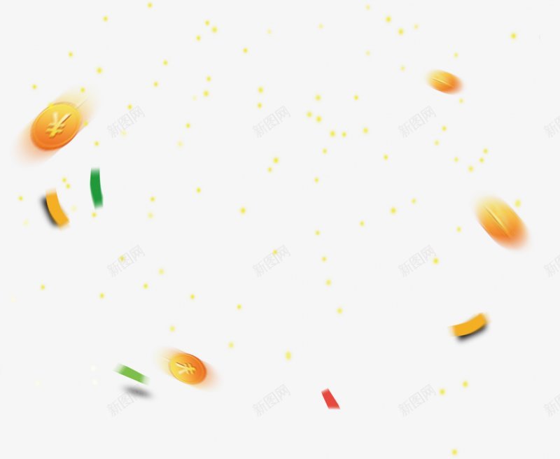 红包金币PNS透明底png免抠素材_新图网 https://ixintu.com PNS透明底 红包 金币