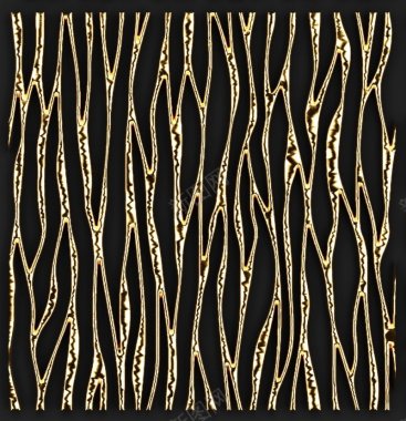 金箔装饰流淌线条金色金箔装饰背景