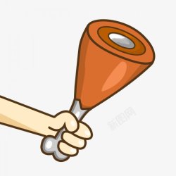 卡通手势卡通剪刀手手势拿给握手拿着手指指指向卡通指素材