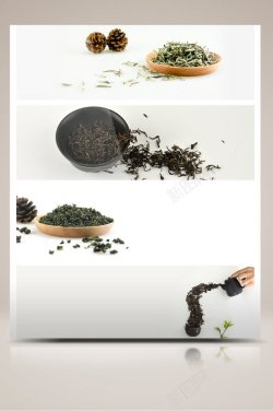 冬瓜菏叶茶海报电商茶叶海报茶叶高清图片